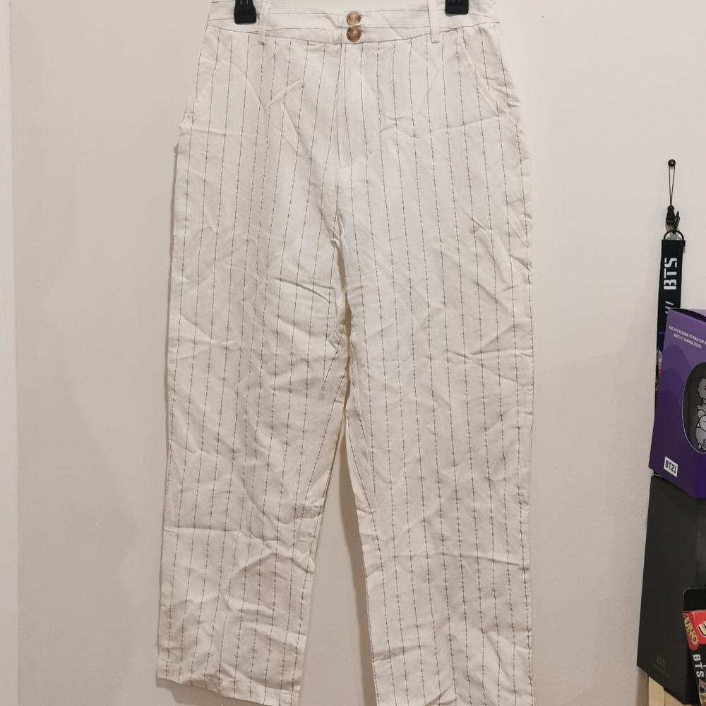 Striped Pant Suit Set - Picture 5 of 8